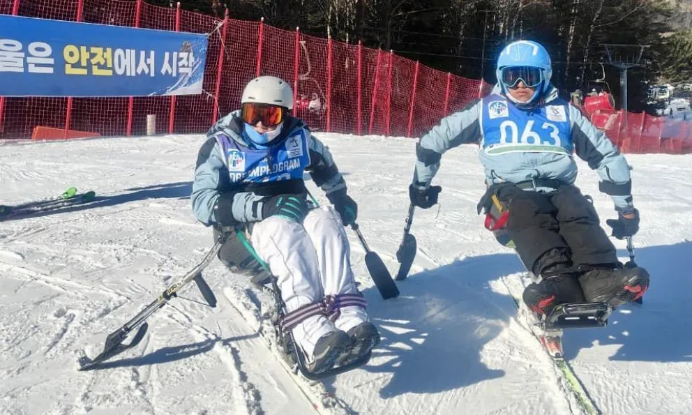 Cristofer dio un gran paso para su principal objetivo: los Juegos Paralímpicos de Invierno Utah 2030