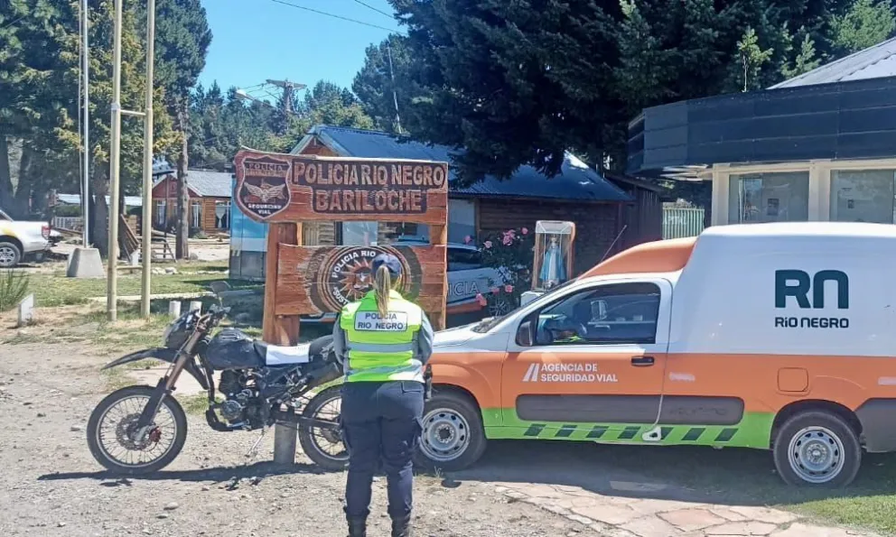La moto secuestrada 