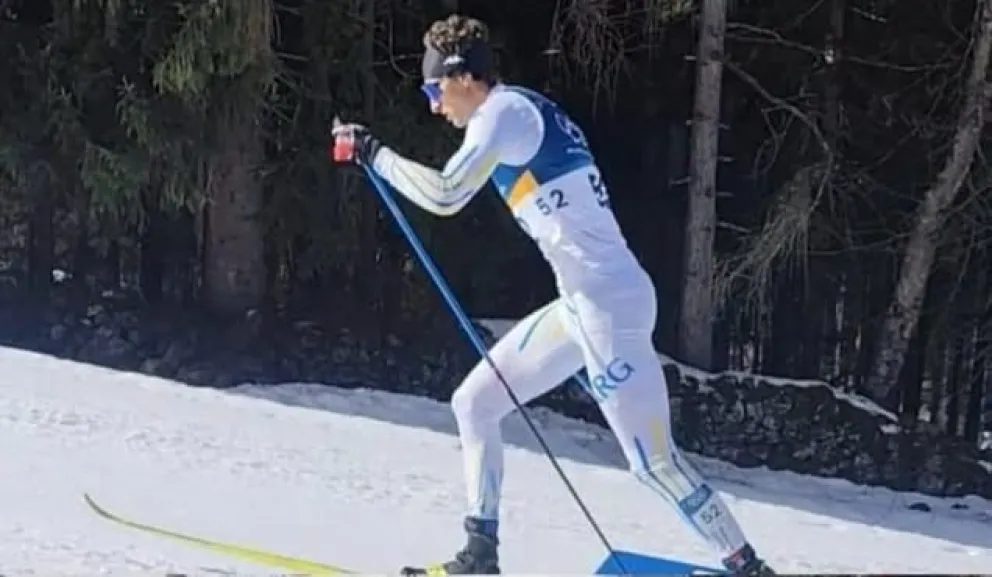 Franco Dal Farra en acción. Foto  Instagram COA. 