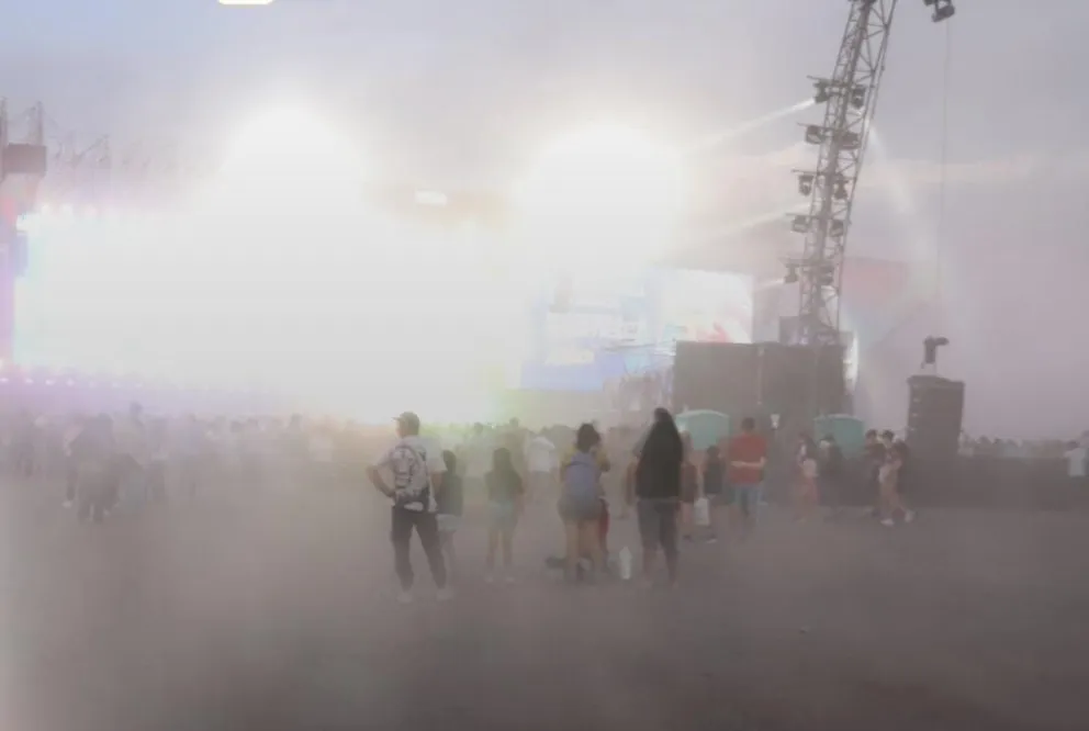 Las ráfagas de viento alcanzaron una intensidad mayor a la esperada. Foto LMNeuquén.