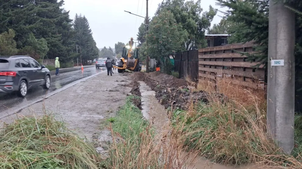 Complicaciones en Bariloche por la lluvia 