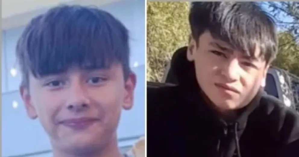 Se pide información sobre el paradero de los dos jovencitos.