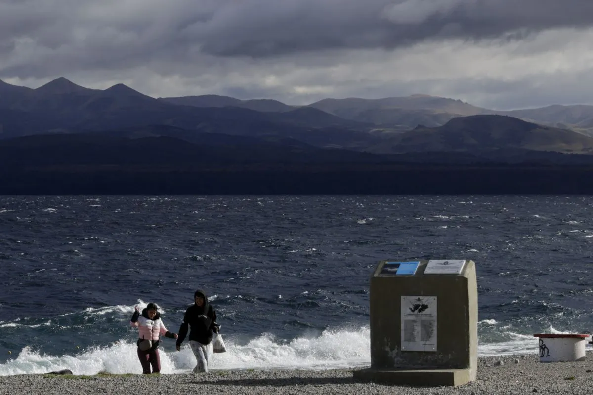 Alerta amarillo por vientos fuertes en el Parque Nacional Nahuel Huapi para este martes