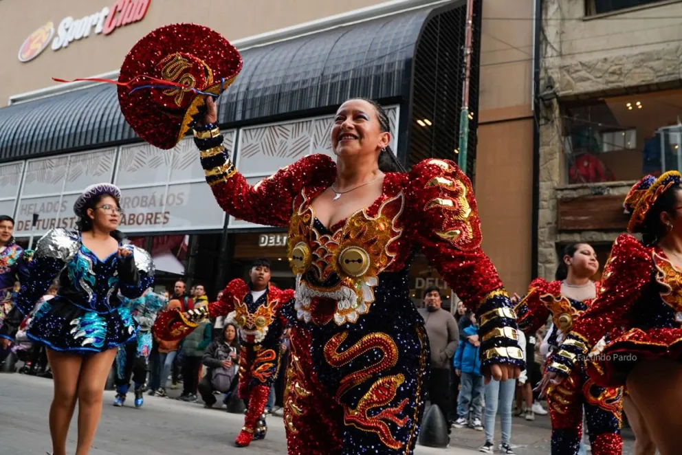Un cierre de Carnaval a toda fiesta. Fotos y videos de Facundo Pardo.