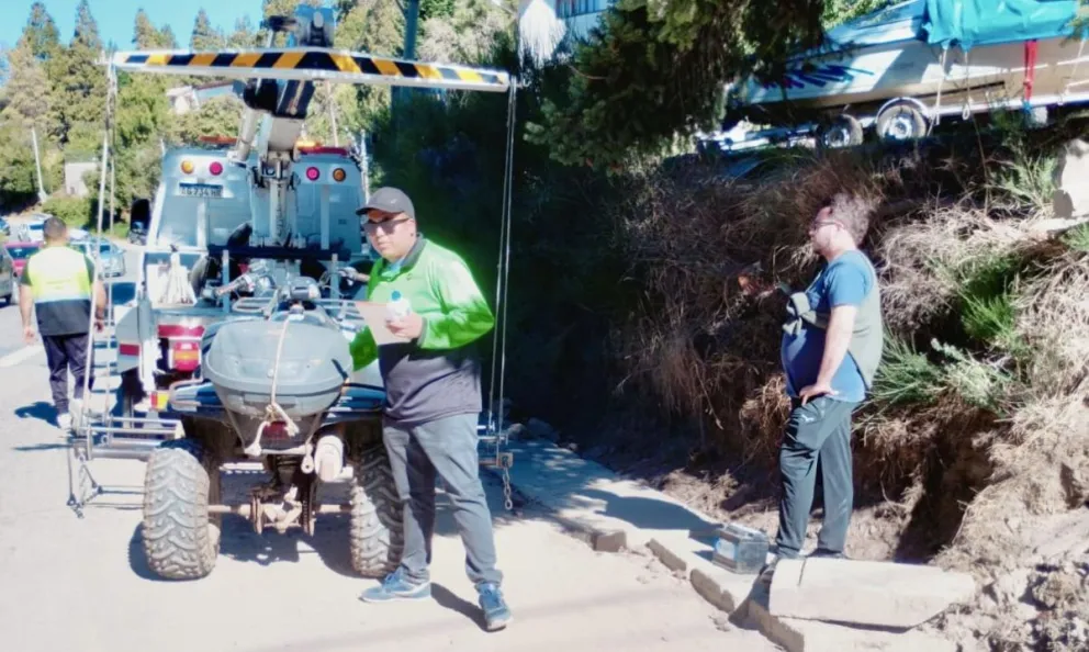 El hombre no contaba con ningún tipo de papeles.