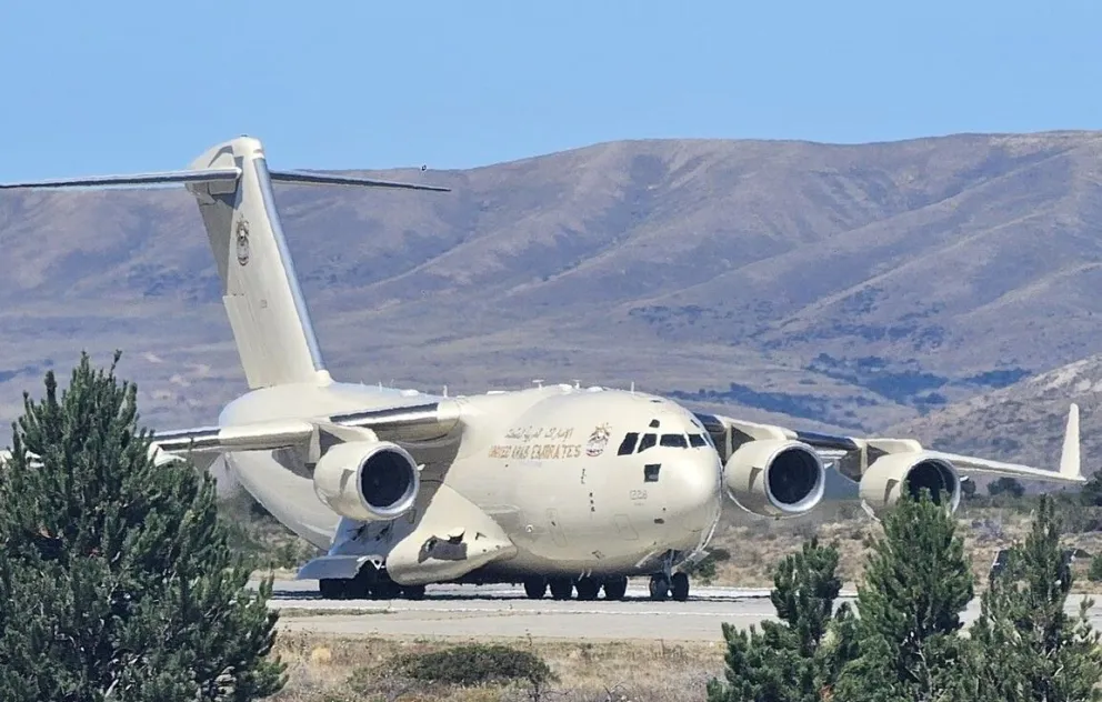 El gigante emiratí en nuestra ciudad. 