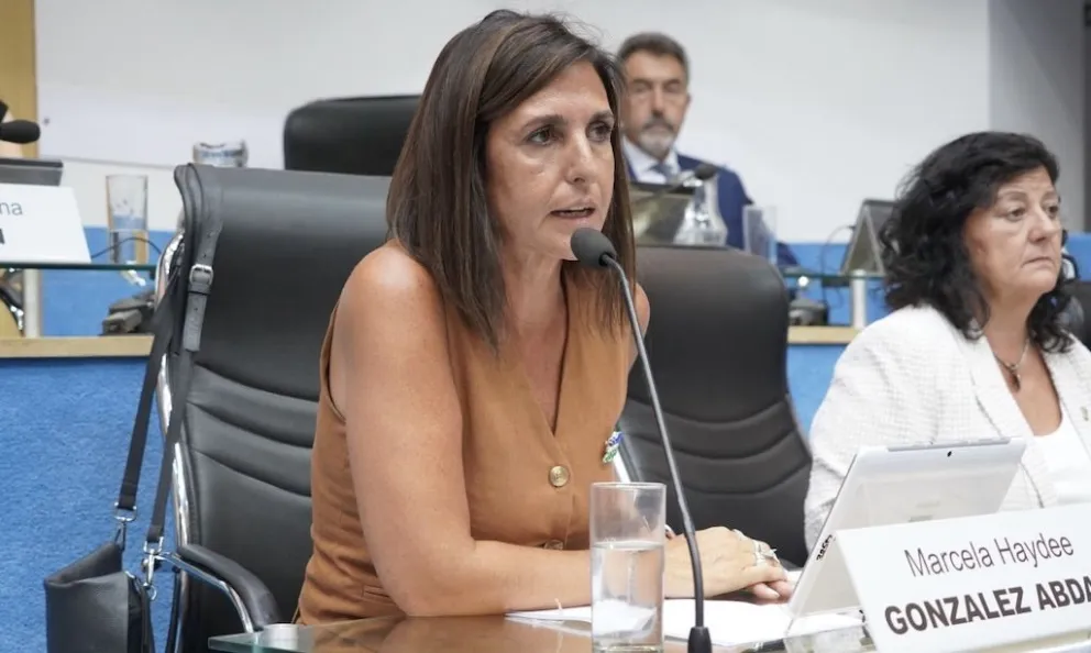 La legisladora González Abdala (JSRN)