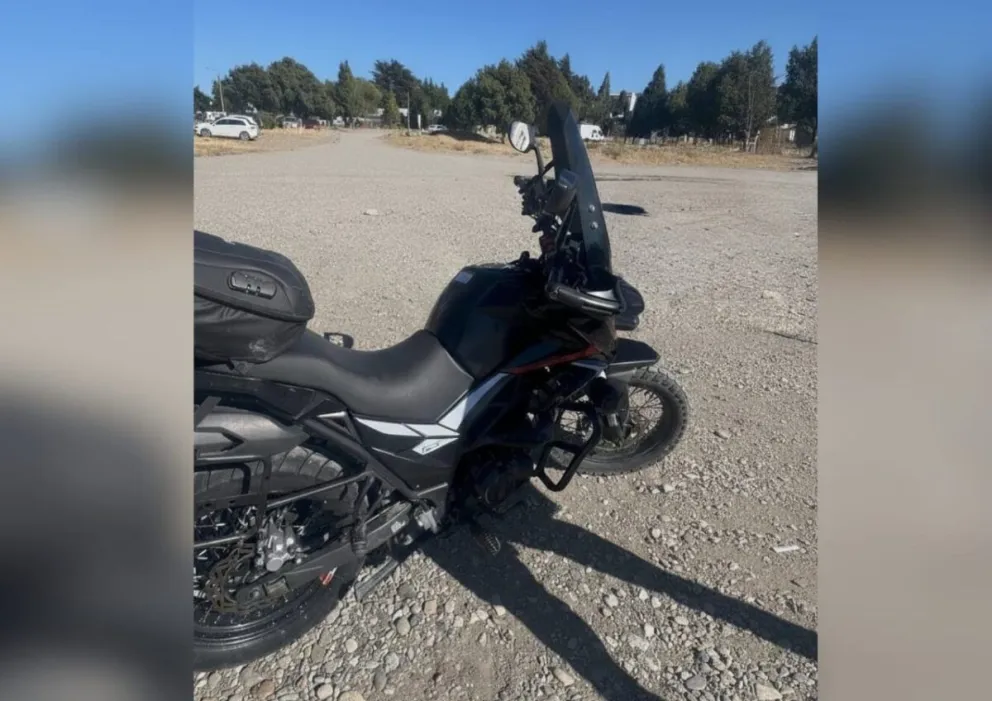 Cualquier información puede ser importante para recuperar el rodado / Foto Cholila Online 