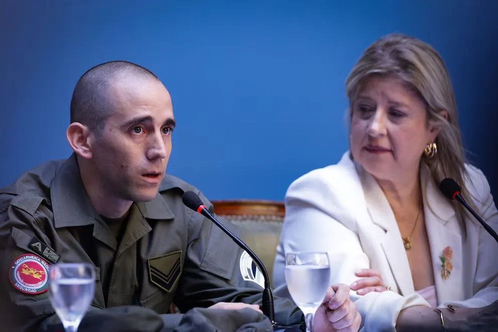 Nahuel Gallo estuvo 448 días preso en Venezuela.