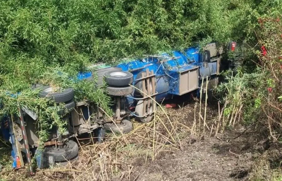 Se investigan las causas que provocaron el accidente / Foto y video Los del sur noticias