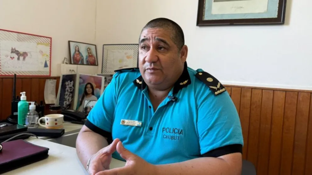 Cristian Muleiro, segundo jefe de la Seccional Séptima.