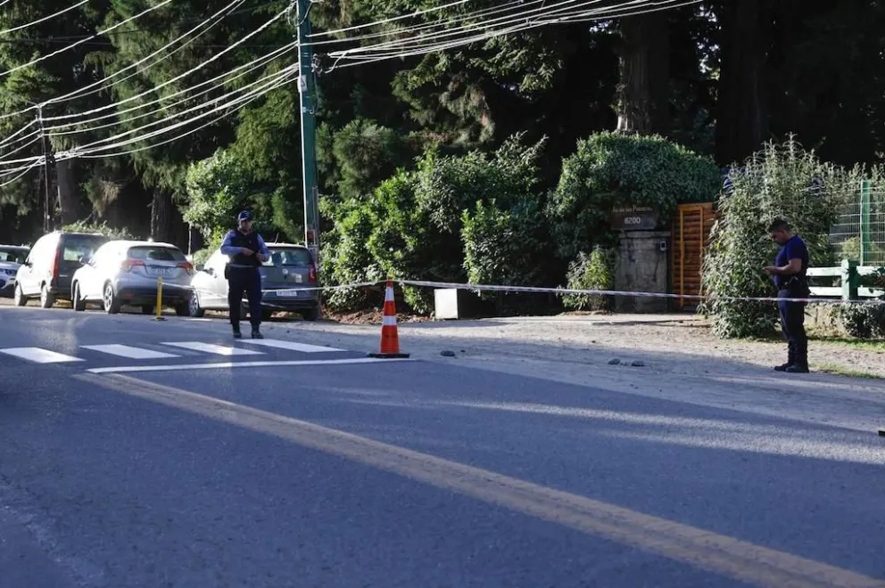 Personal policial llegó inmediatamente al lugar. Foto: Eugenia Neme. 