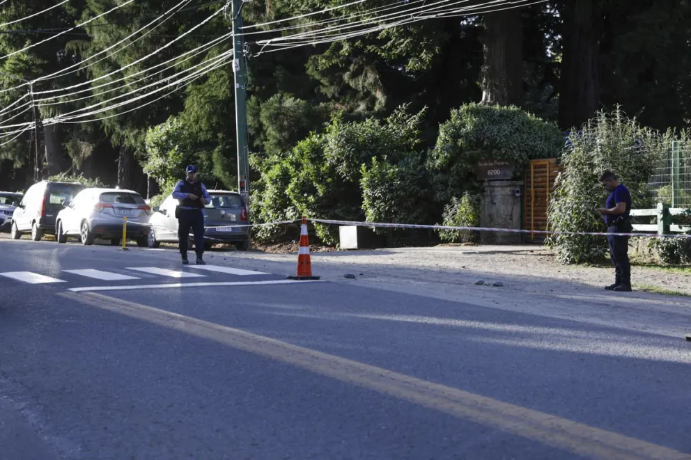 Ayer se vivió una pesadilla en Bariloche. Foto: Eugenia Neme. 