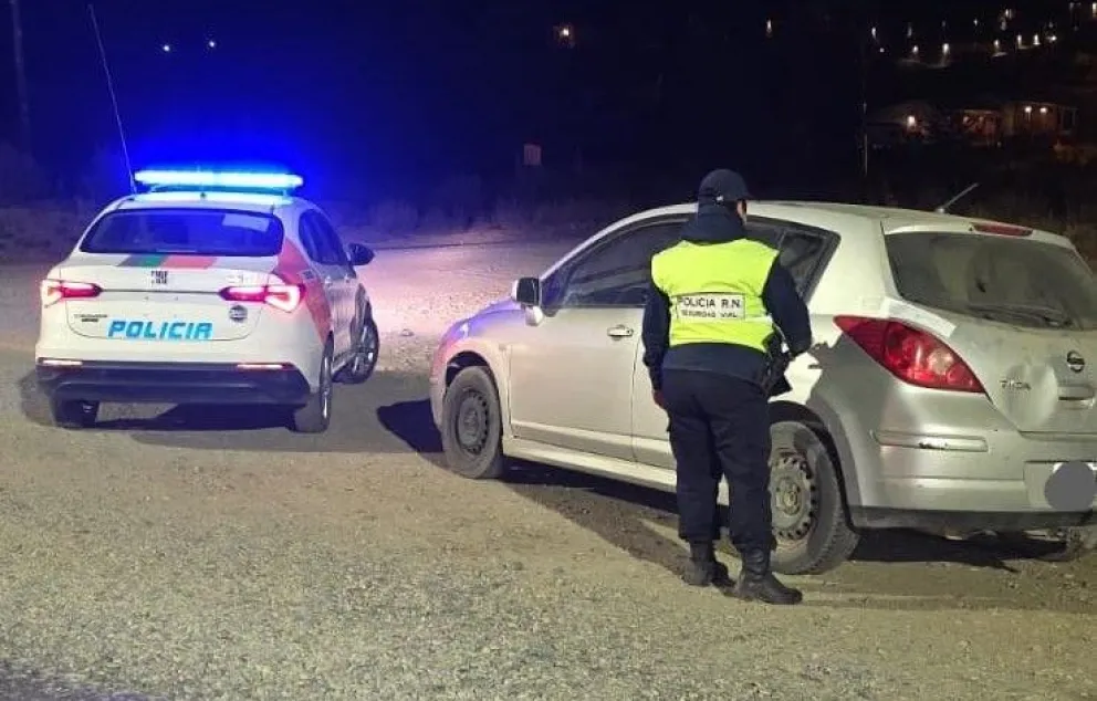 El momento de la detención por parte de la policía. 