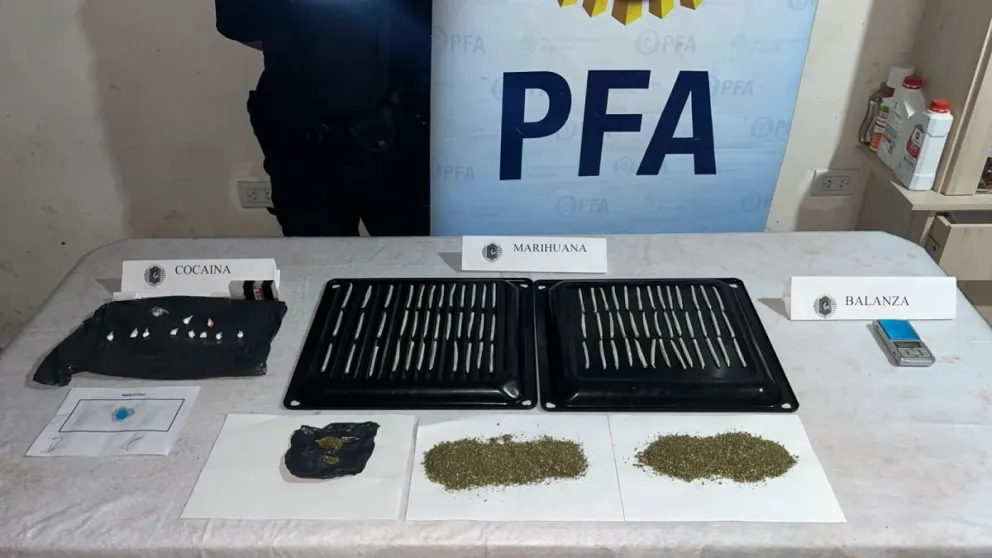 Los dos detenidos fueron trasladados a la dependencia de la Policía Federal de General Roca.