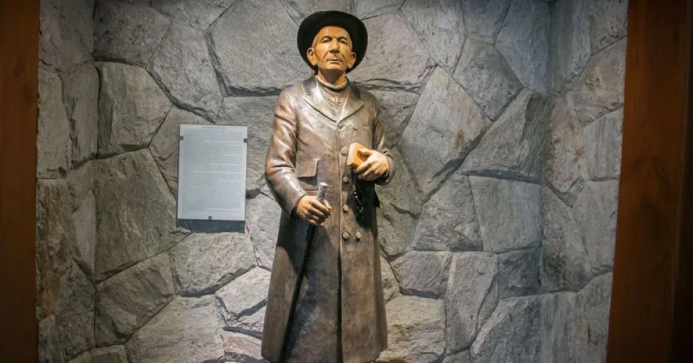 En la parroquia Inmaculada Concepción de nuestra ciudad, en agosto de 2016 fue bendecida la imagen, obra realizada por el artista Richard Massaccesi, quien se consideró un vehículo elegido para su creación.  