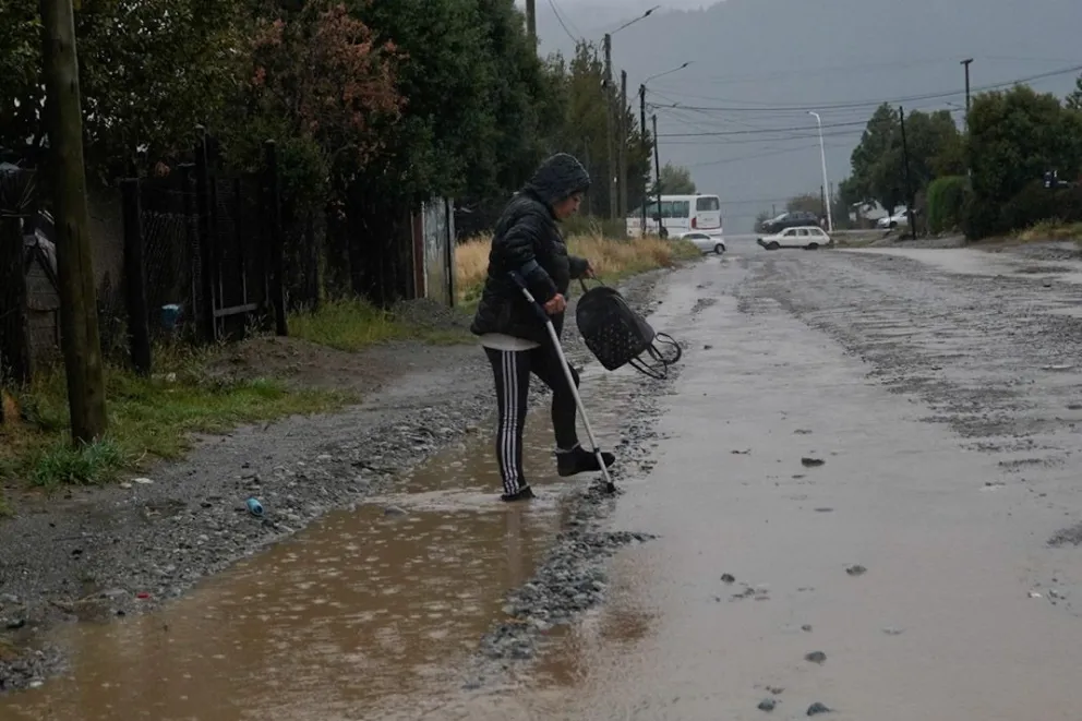 Un adelanto del invierno en pleno marzo. Foto de Facundo Pardo.