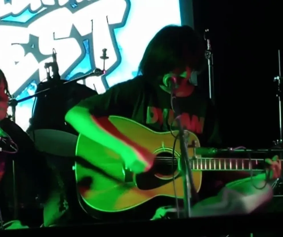 Valentín, en escena (imágenes gentileza).