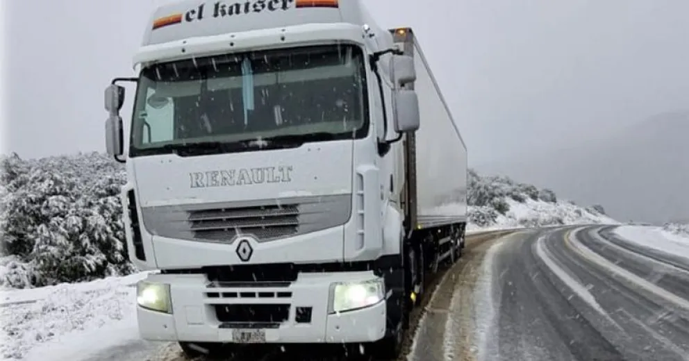 Se adelantó el invierno en la región. 