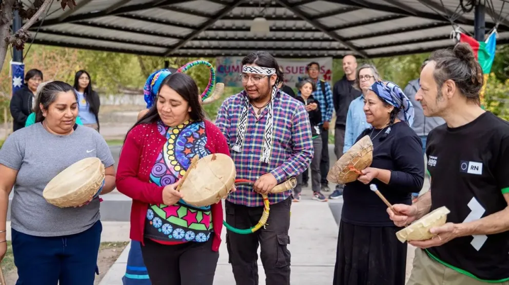 Kultruneras ya hizo su aporte. Foto: gobierno de Río Negro.
