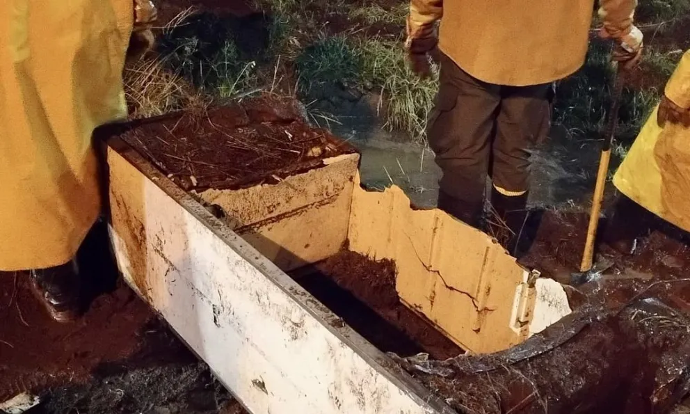 Una de las escenas que se vio días atrás en la ciudad / Foto Facu Pardo 