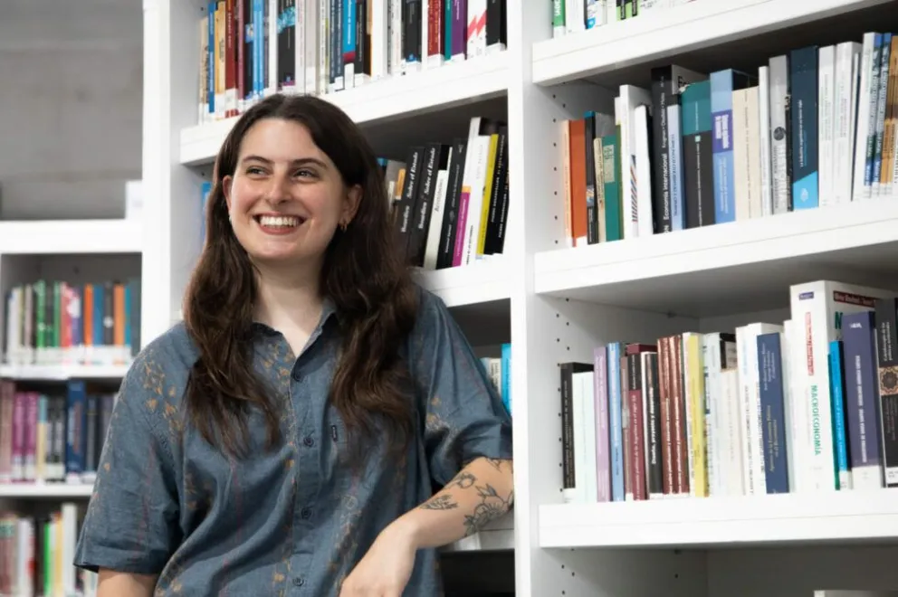 Malén Peñalba, ganadora en la edición 2025 categoría Novela.