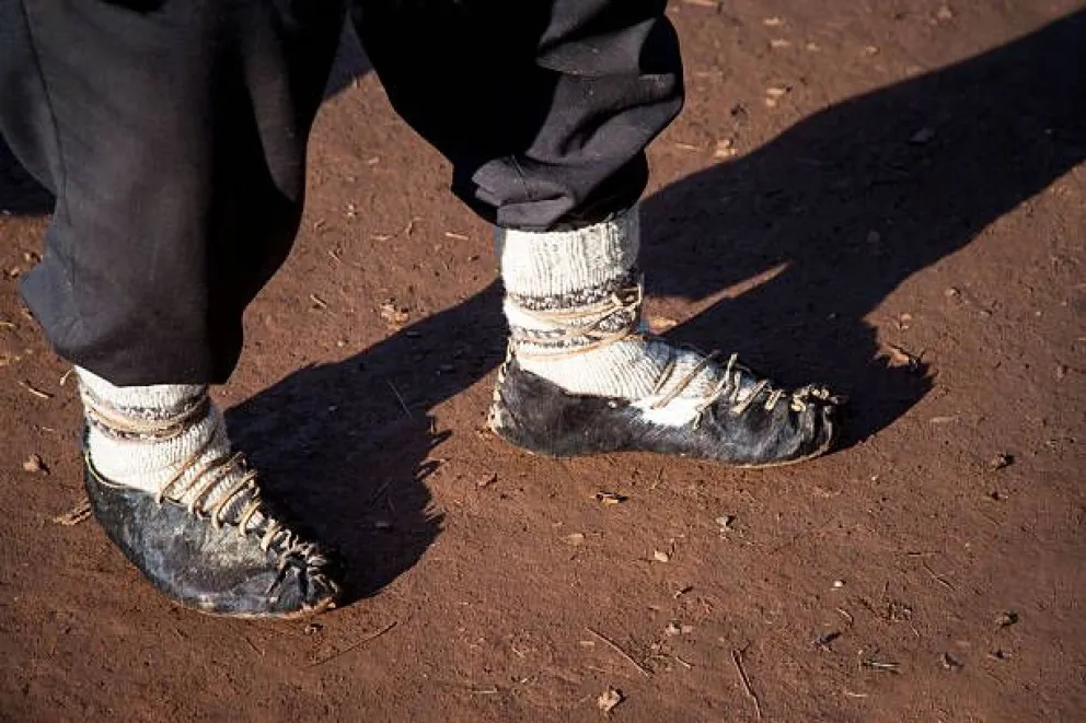 Tamangos como los que pateaban las asperezas de la Línea Sur.