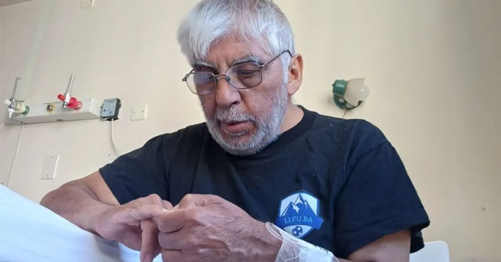 Ramón continúa internado esperando los resultados de la biopsia.