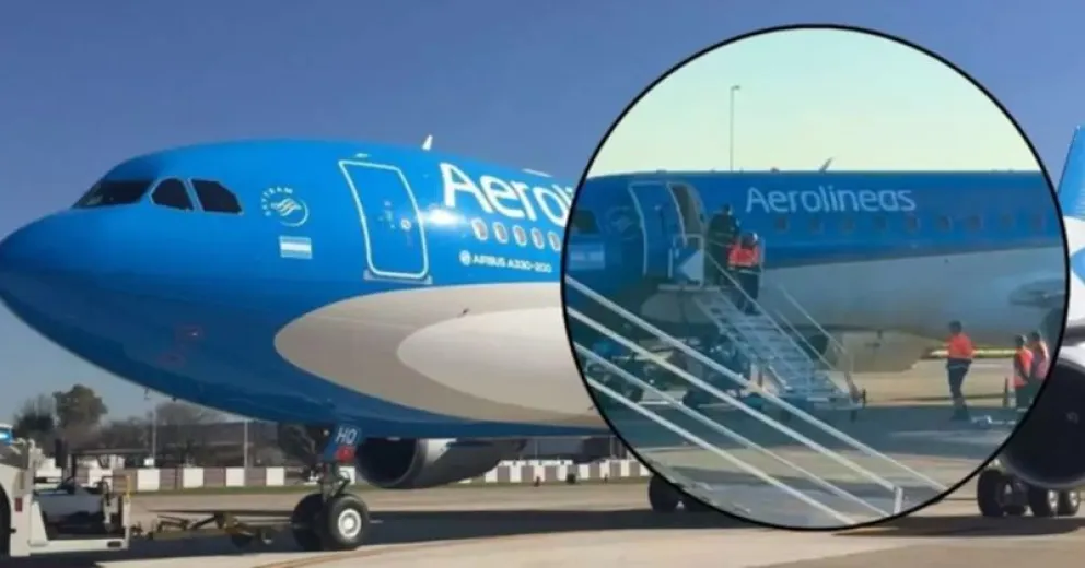 Recién este miércoles por la tarde estará disponible otra aeronave.