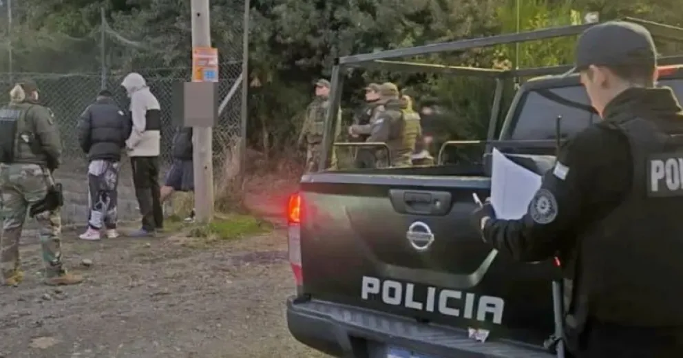 En un barrio de la zona de los kilómetros.