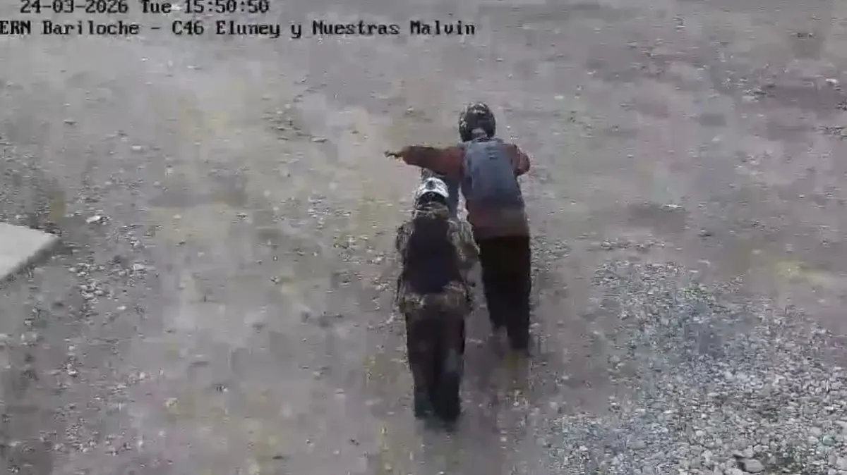 Cámaras de seguridad permitieron detener a un hombre con una moto adulterada en Bariloche