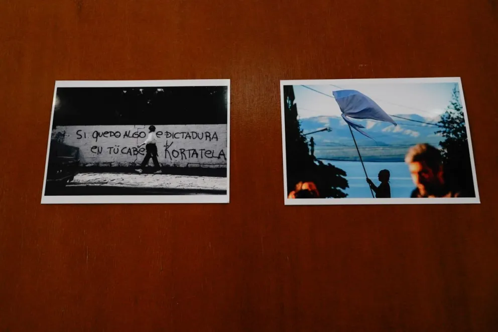 Fue en el edificio de calle Anasagasti. Fotos: Facundo Pardo