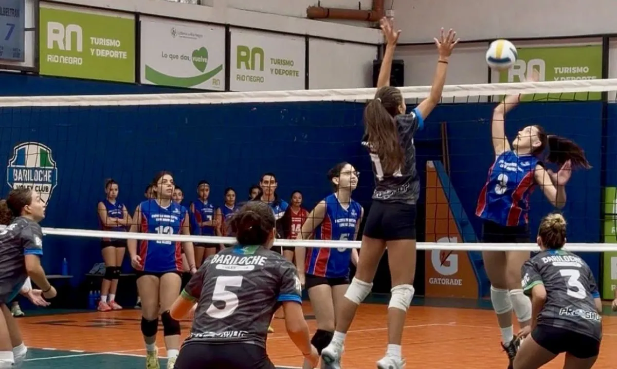 Arranca el vóley federado provincial: Bariloche participa del primer clasificatorio Sub-18 en Jacobacci