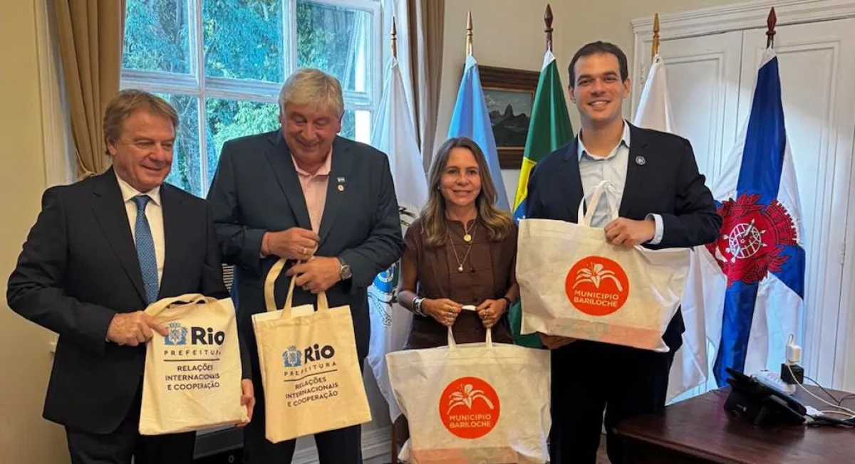 Cortés gestiona en Brasil una "Semana de Río de Janeiro" para promover Bariloche
