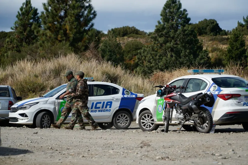 El cuerpo fue hallado en el este de la ciudad / Foto Facu Pardo