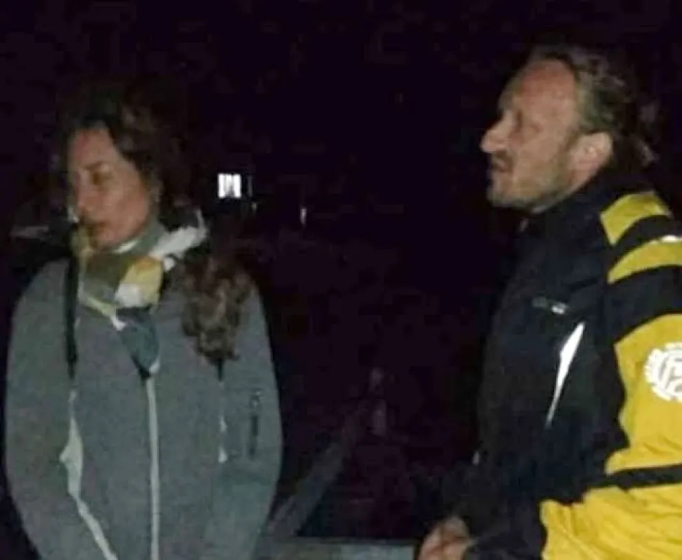 Tras ser asistidos en el lugar, fueron trasladados al Camping El Faro y posteriormente regresaron por sus propios medios / Foto Noticias del Bolsón 