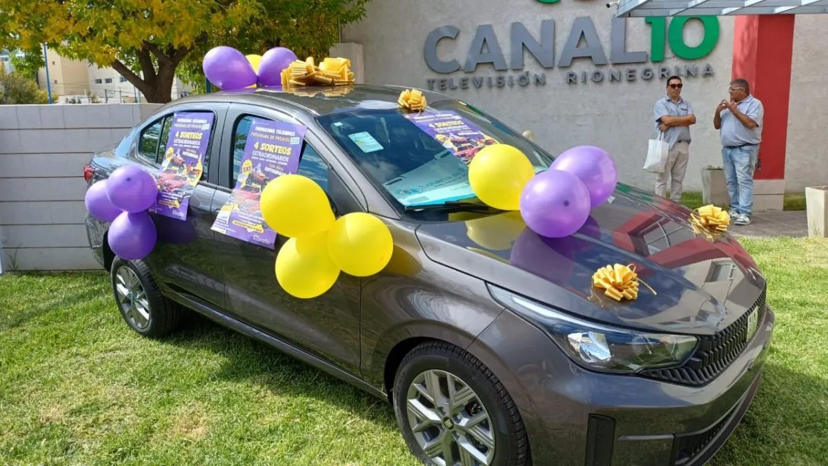 Un viedmense se llevó el Fiat Cronos 0KM del Sorteo Extraordinario del Patagonia Telebingo