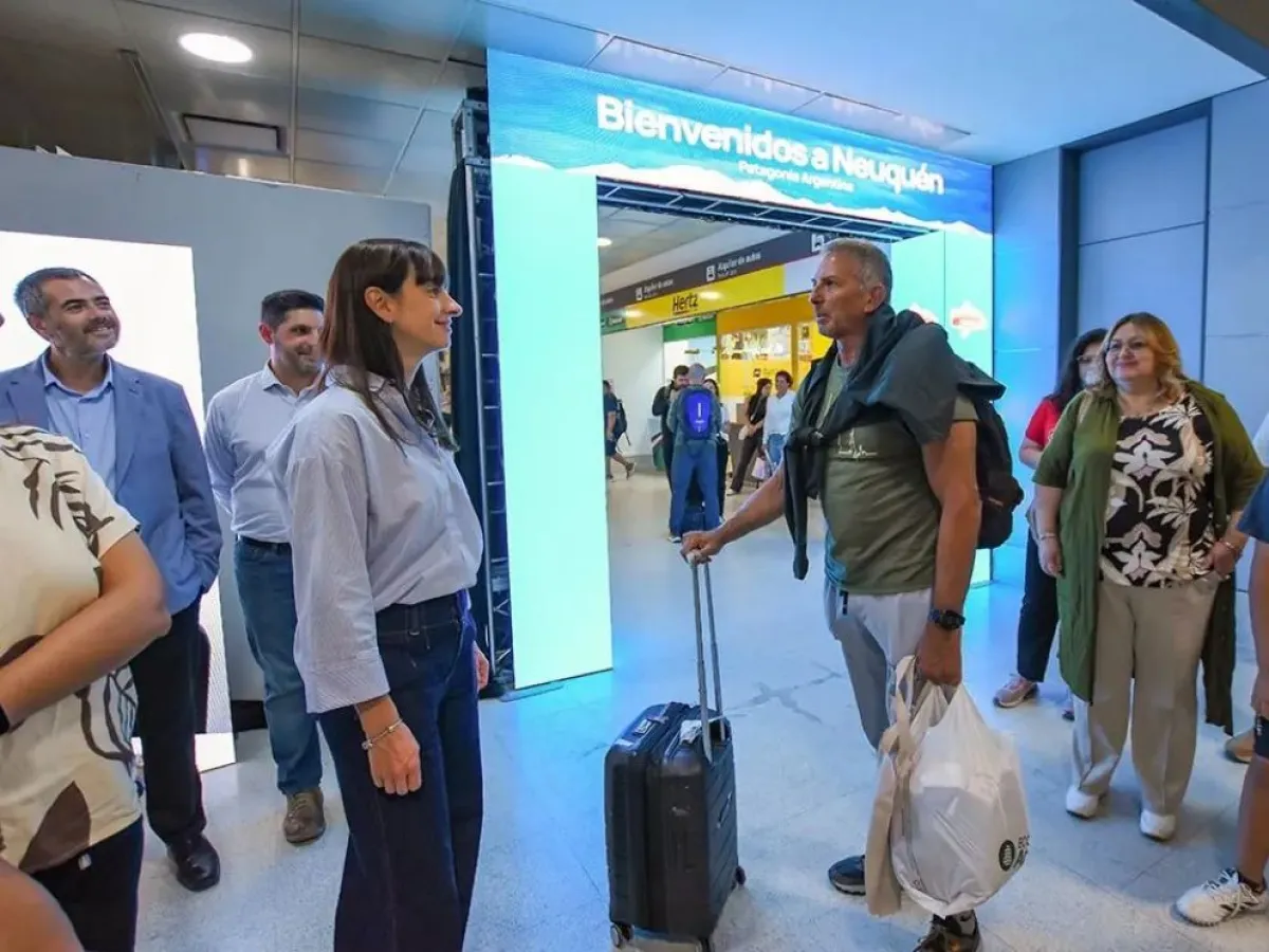 LATAM Airlines estrena vuelo directo entre Neuquén y Santiago de Chile