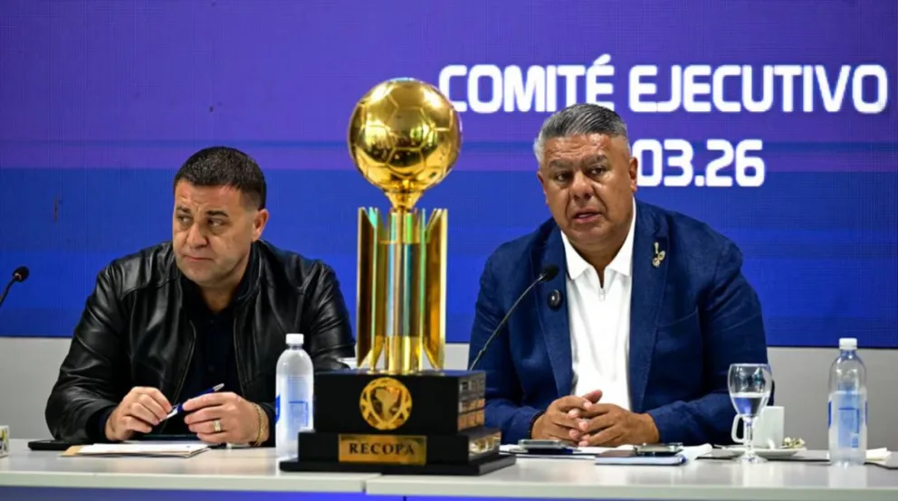 Pablo Toviggino y Claudio "Chiqui" Tapia.