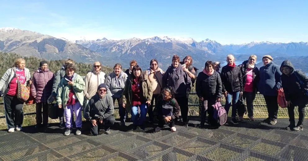 Para muchos, es la primera vez que recorren esos senderos.