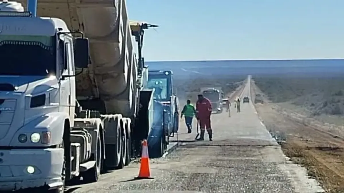 Avanzan las obras de repavimentación en las Rutas Provinciales 6 y 8 con fondos rionegrinos
