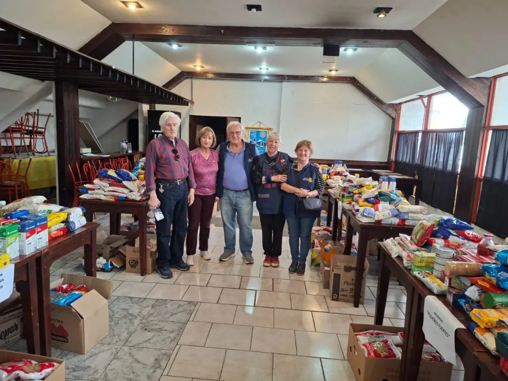 Pascua Solidaria recolectó más de 1300 kilos de alimentos en Bariloche