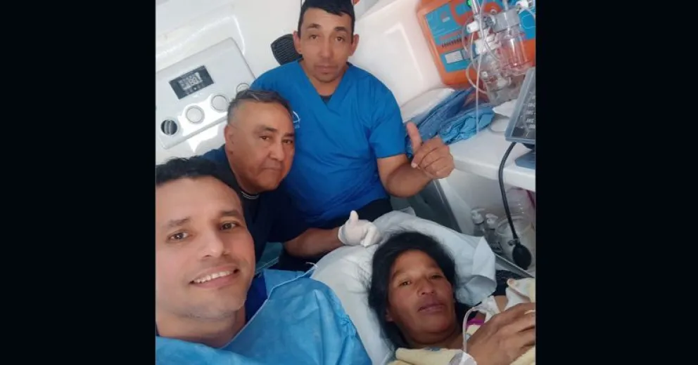 La eficacia y profesionalismo del personal de salud rionegrina.