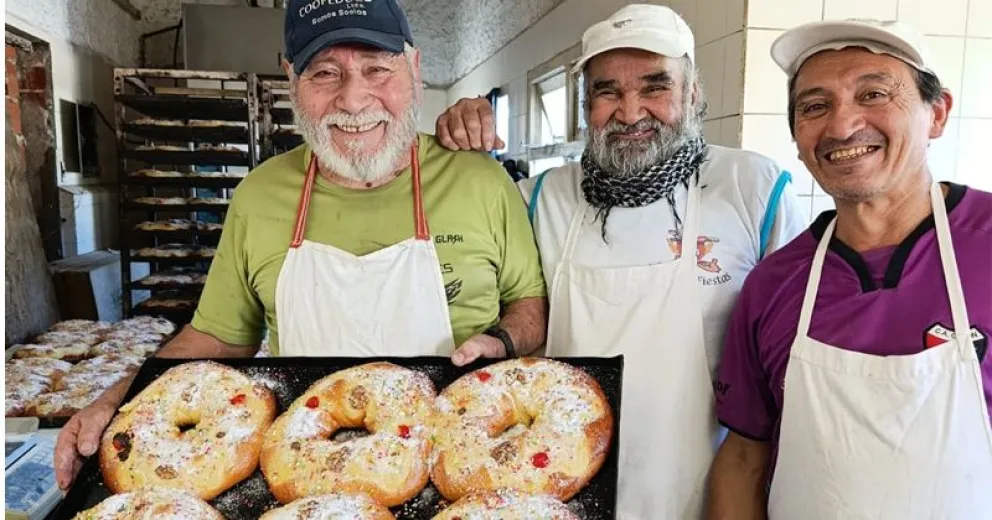 Martínez, Romero y Alarcón, el trío que le hace frente a la elaboración de las Roscas.