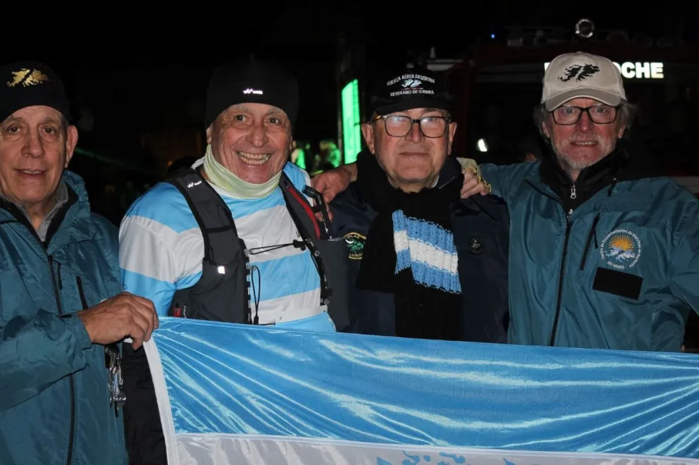 La prueba atlética fue parte de las actividades por el aniversario de Malvinas. Foto gentileza evento. 