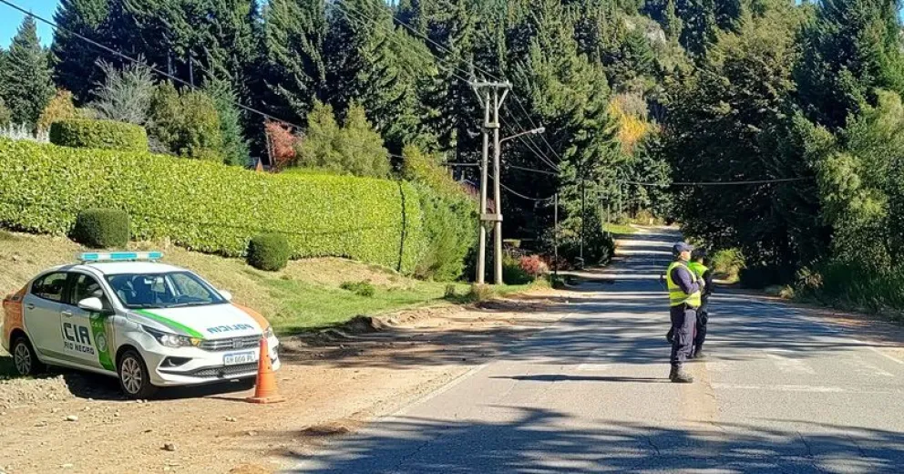 El operativo fue realizado en inmediaciones de Laguna El Trébol. 