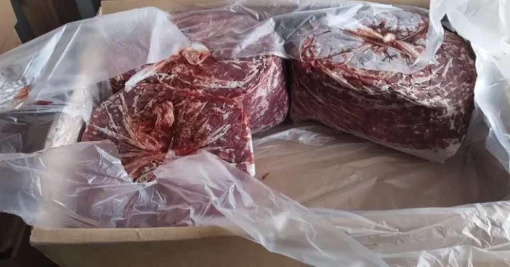 Los valores son muy inferiores en relación con la carne vacuna.