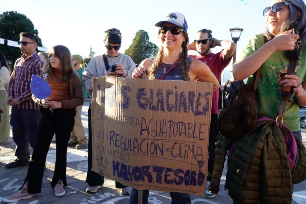 Una imagen de archivo de uno de los tantos reclamos sobre el tema en Bariloche (foto: Facundo Pardo).