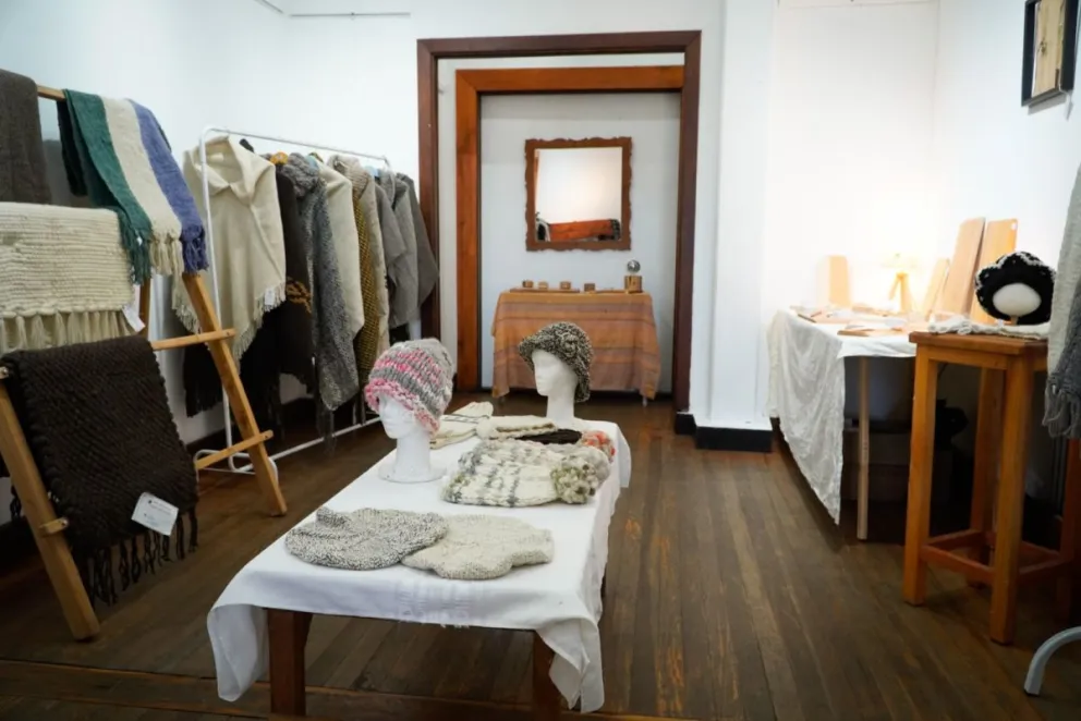 El Mercado Artesanal de Río Negro puede visitarse en el Centro Cívico (fotos: Facundo Pardo).