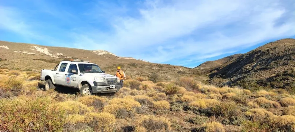 La zona fue de difícil acceso. 